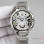 JH Factory Swiss Copy Ballon Bleu Cartier 9120 Movement Watch 42mm Stainless Steel